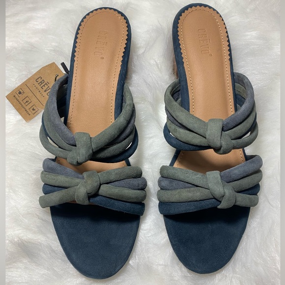 🌟HOST PICK🌟CREVO Footwear by Anthropologie RUBIE LOW HEEL SANDAL Sz 9.5 - Picture 3 of 9